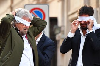 &nbsp;Beppe Grillo e Alessandro Di Battista
