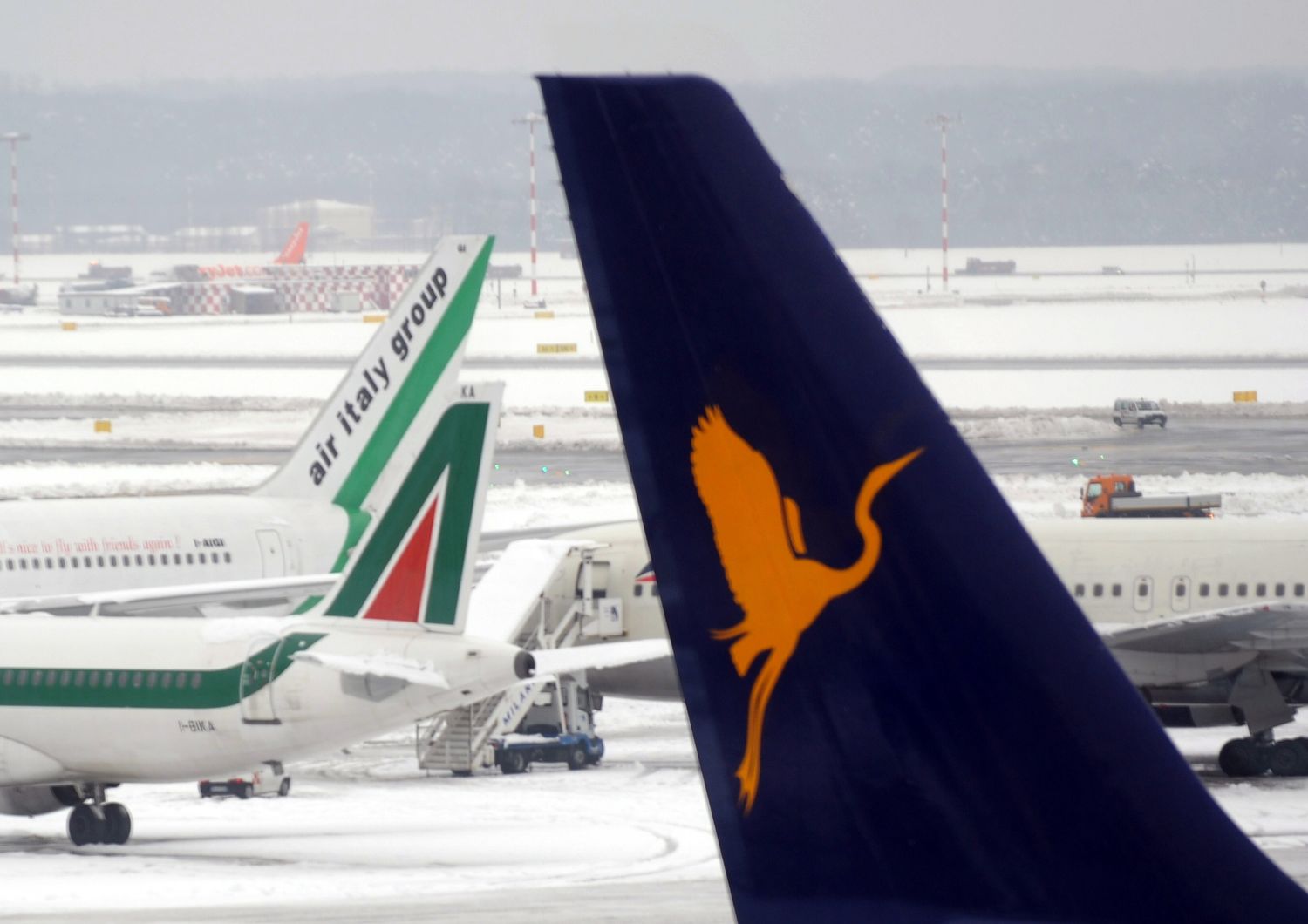 Alitalia e Lufthansa