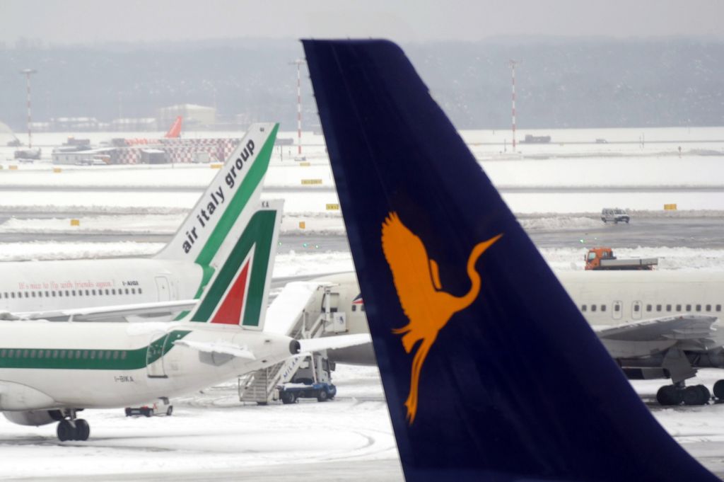 &nbsp;Alitalia e Lufthansa