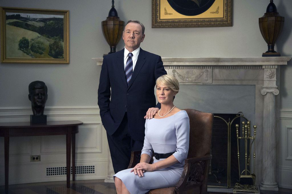 &nbsp;Una scena di 'House of Cards'