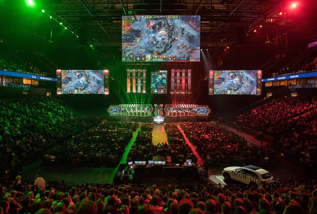 Competizione di e-sport in Cina