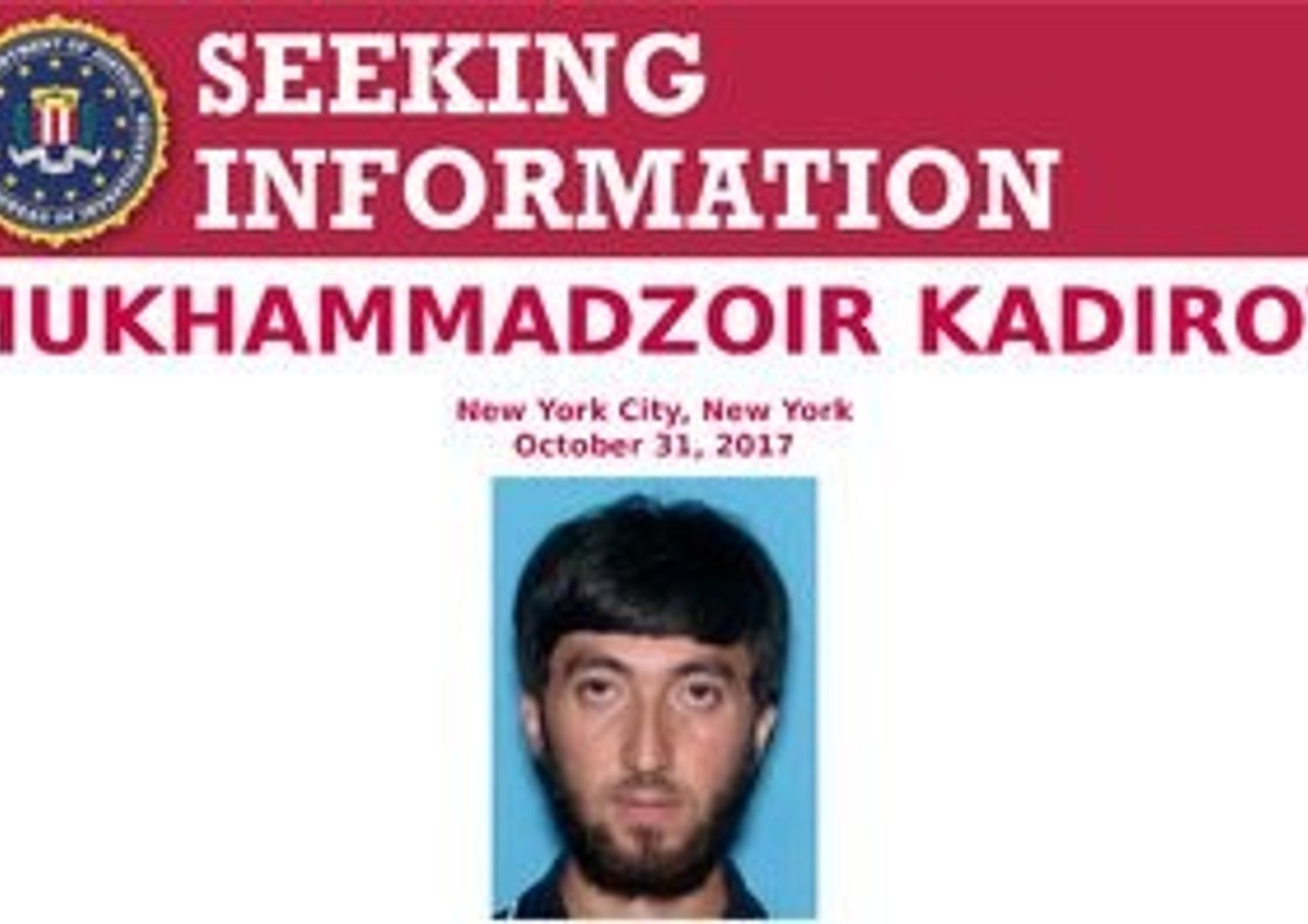 Manhattan: Fbi ha trovato il secondo uzbeko 32enne