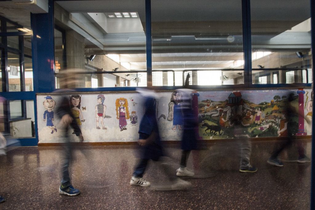 &nbsp;Una scuola di Grottaferrata, alle porte di Roma