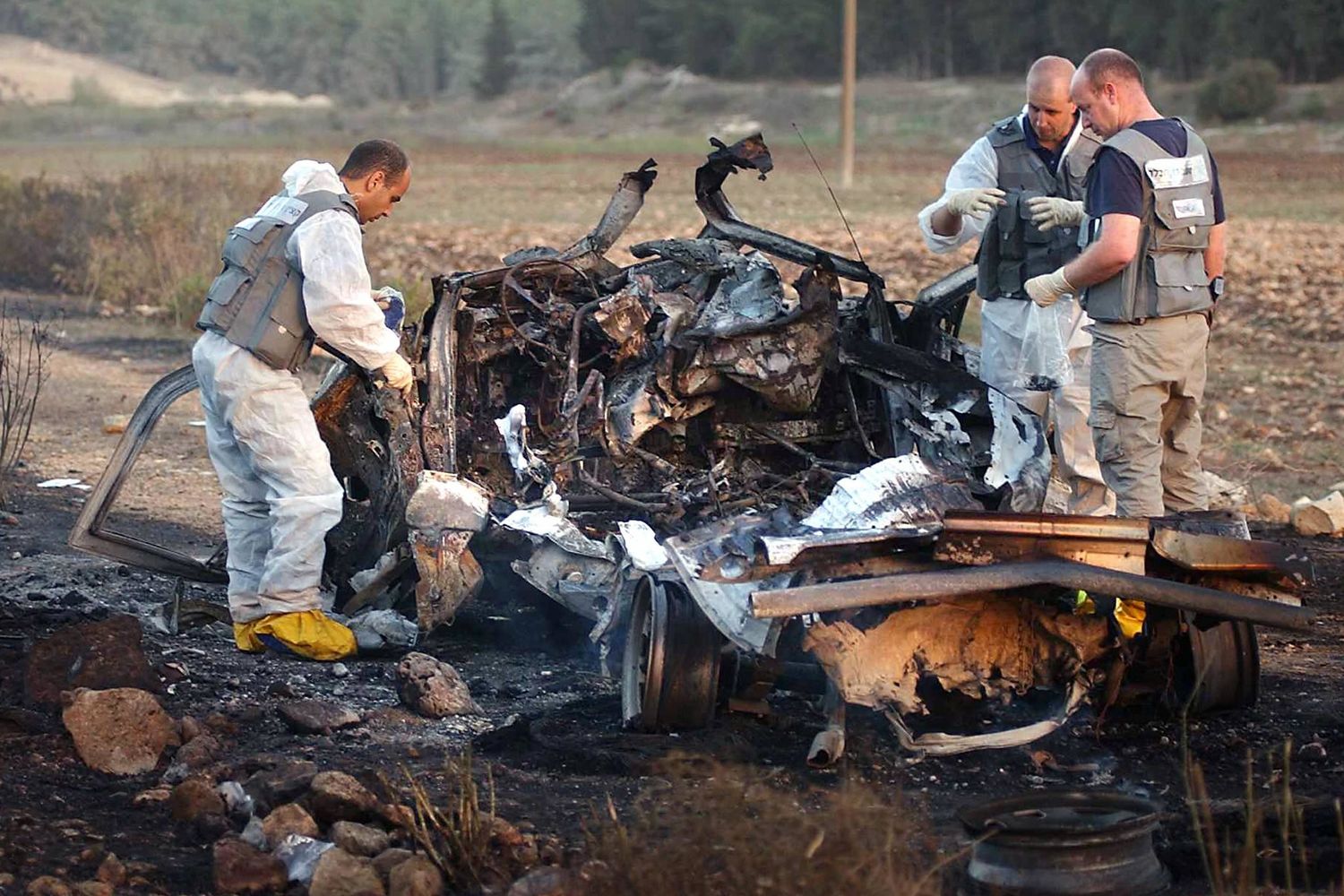&nbsp;Il teatro di un attacco kamikaze