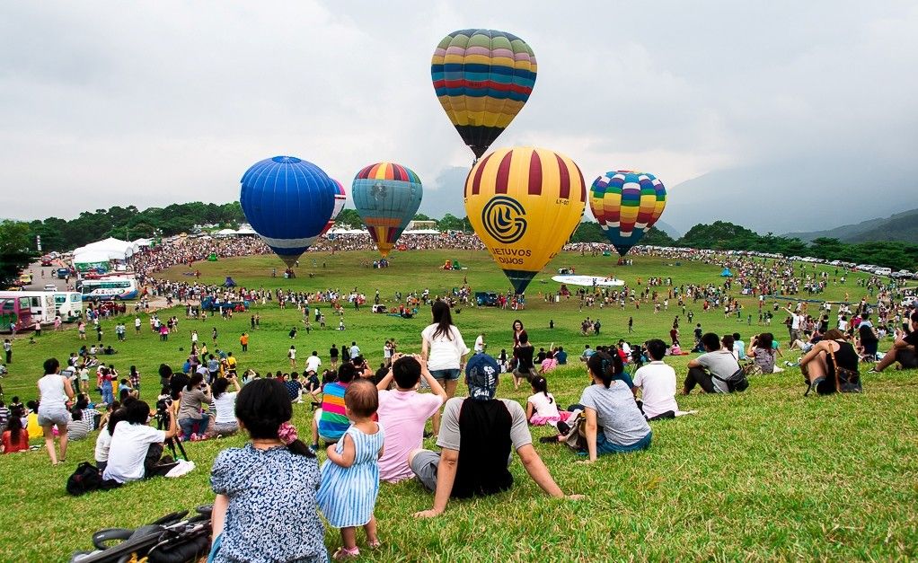 &nbsp;Il festival delle mongolfiere di Taitung
