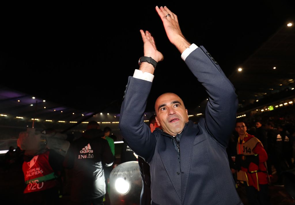 &nbsp;Il ct del Belgio, Roberto Martinez