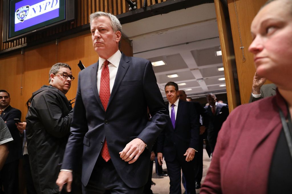 &nbsp;Bill de Blasio