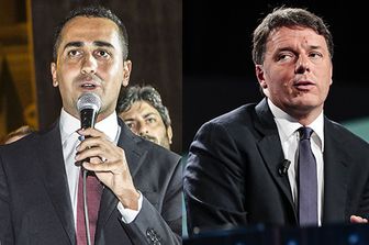 Luigi Di Maio - Matteo Renzi (Agf)&nbsp;