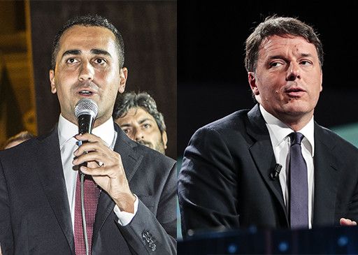 Luigi Di Maio - Matteo Renzi (Agf)&nbsp;