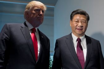 &nbsp;Trump e Xi Jinping