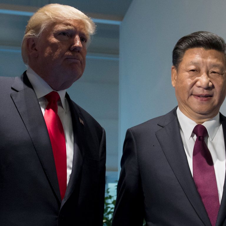 &nbsp;Trump e Xi Jinping