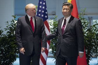 &nbsp;Trump e Xi Jinping