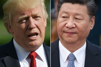&nbsp; Trump e Xi Jinping