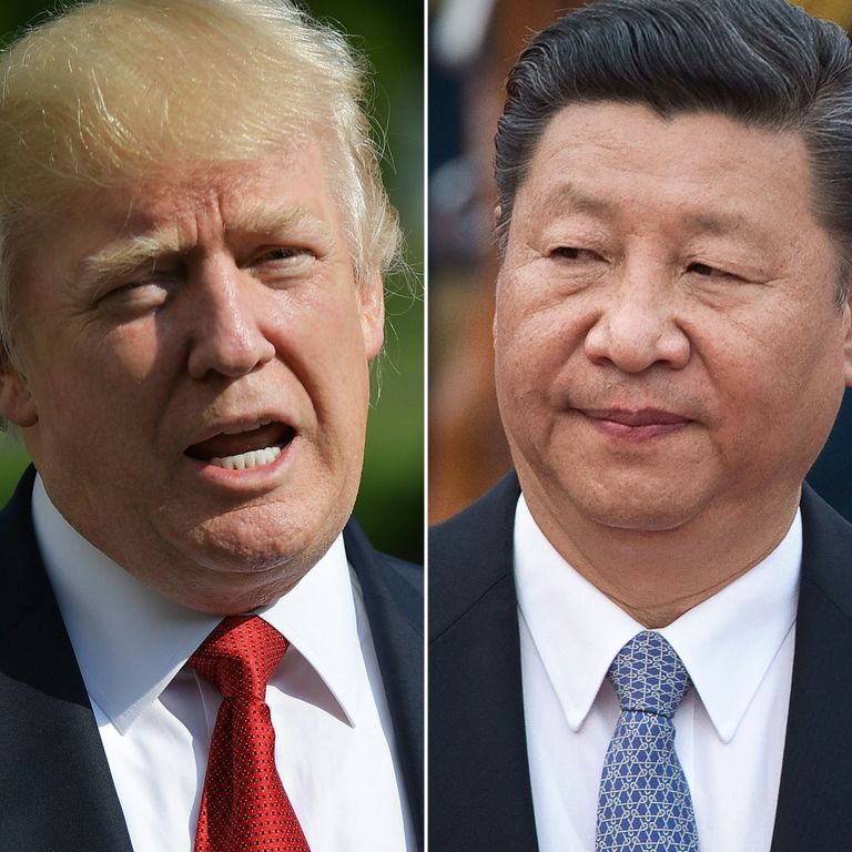 &nbsp; Trump e Xi Jinping