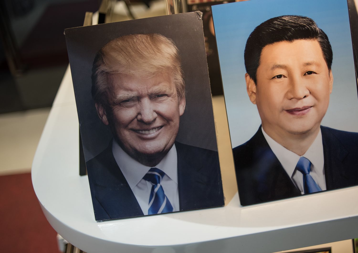 &nbsp;Trump e Xi Jinping in foto