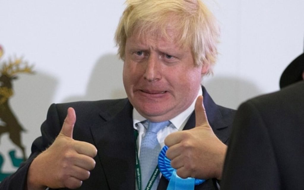 &nbsp;Boris Johnson