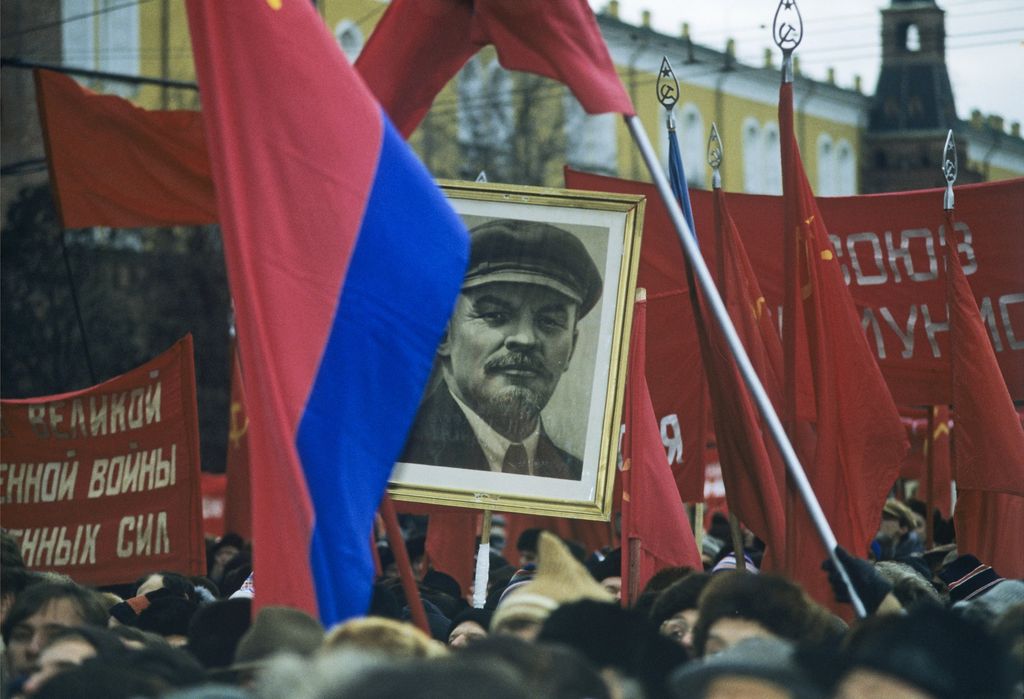 &nbsp;La manifestazione dei comunisti a Piazza della Rivoluzione