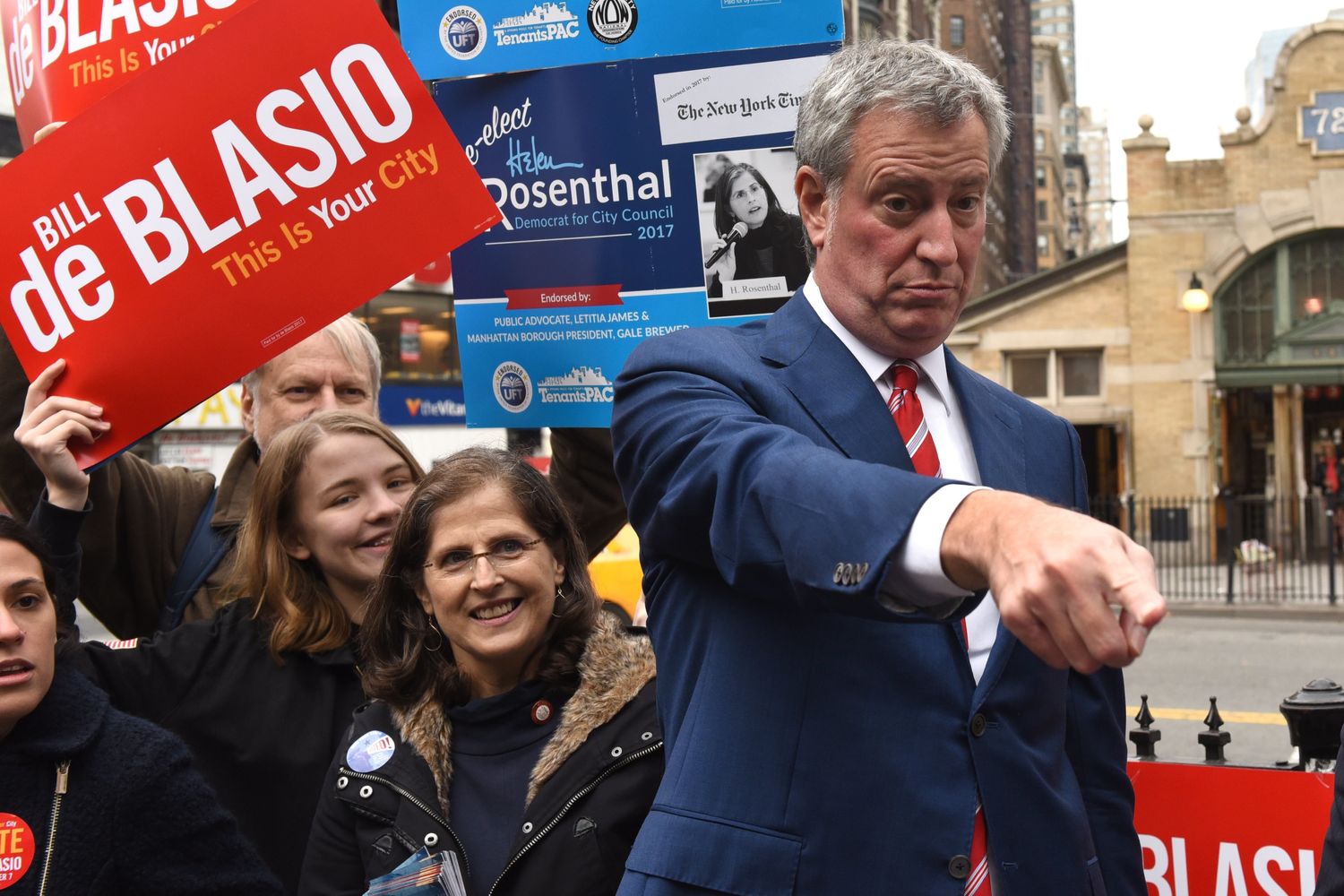 &nbsp;Bill De Blasio