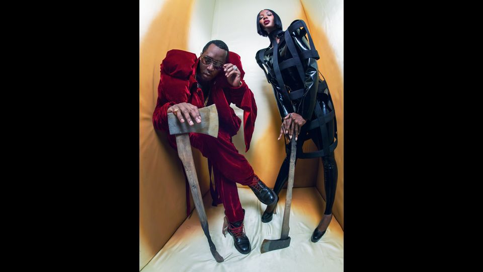 Naomi Campbell and Sean Diddy Combs&nbsp;