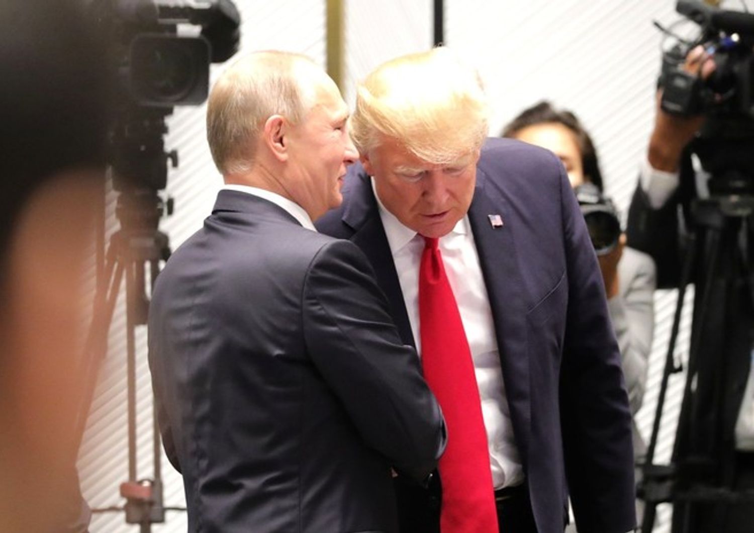 &nbsp;Vladimir Putin e Donald Trump