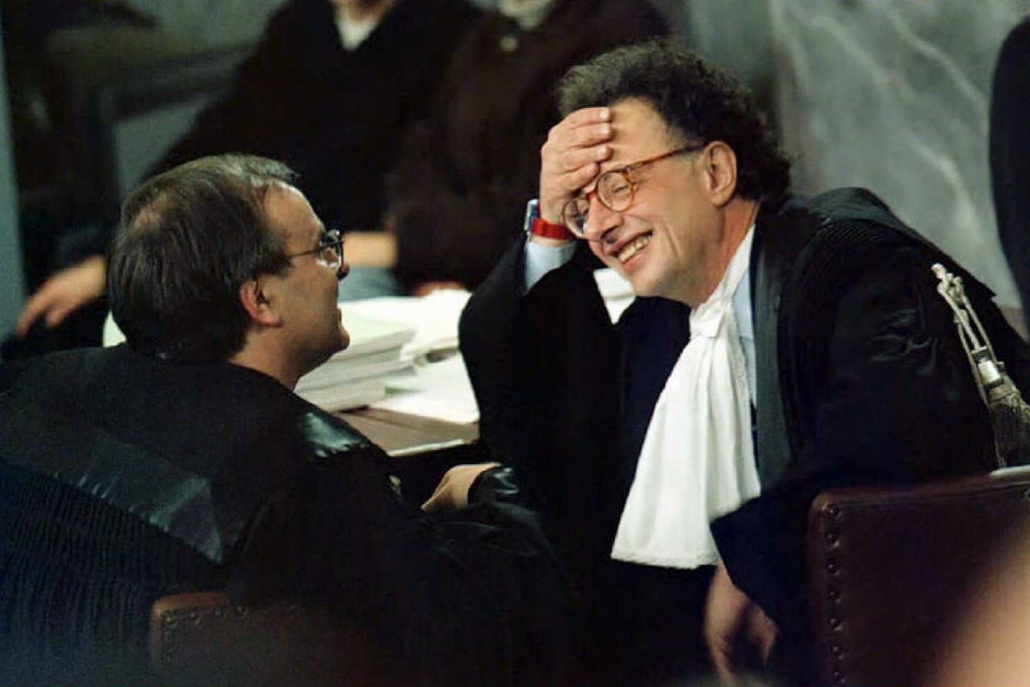 &nbsp;Piercamillo Davigo e Gherardo Colombo, pm del pool 'Mani Pulite'