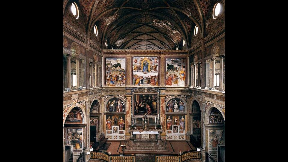 Chiesa di San Maurizio al Monastero Maggiore (Milano)&nbsp; -&nbsp; &quot;Dopo il relativamente recente restauro la chiesa si presenta in tutto il suo splendore: ogni pi&ugrave; piccola parte della struttura muraria interna &egrave; affrescata con dipinti e colori stupendi, in modo particolare la parte della chiesa anticamente dedicata alle suore del monastero&quot;. L&rsquo;incremento &egrave; del 30%&nbsp;
