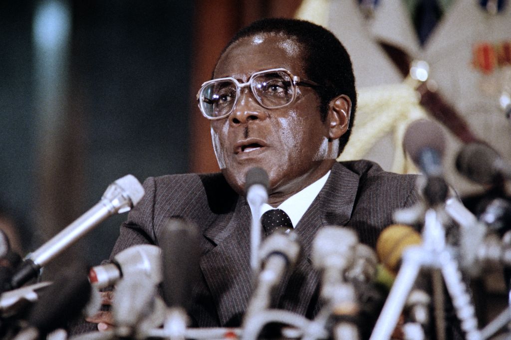 &nbsp;Mugabe all'assemblea dell'Onu nel 1986