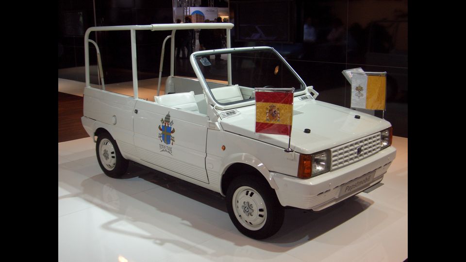 La&nbsp;SEAT Panda&nbsp;della visita in&nbsp;Spagna&nbsp;del&nbsp;1982&nbsp;