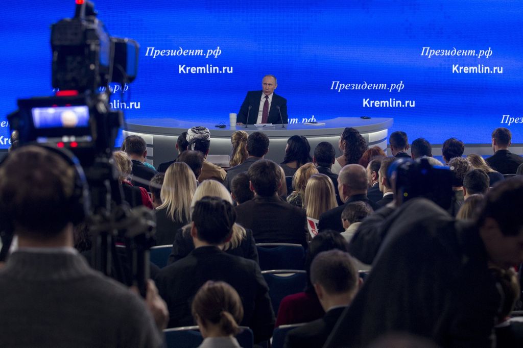 &nbsp;La conferenza stampa di fine anno di Vladimir Putin