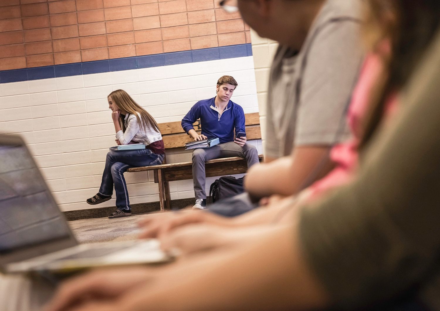 &nbsp;Smartphone e device usati da adolescenti a scuola