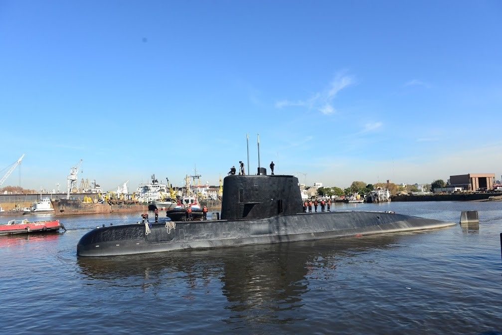 &nbsp;Il sottomarino argentino Ara San Juan