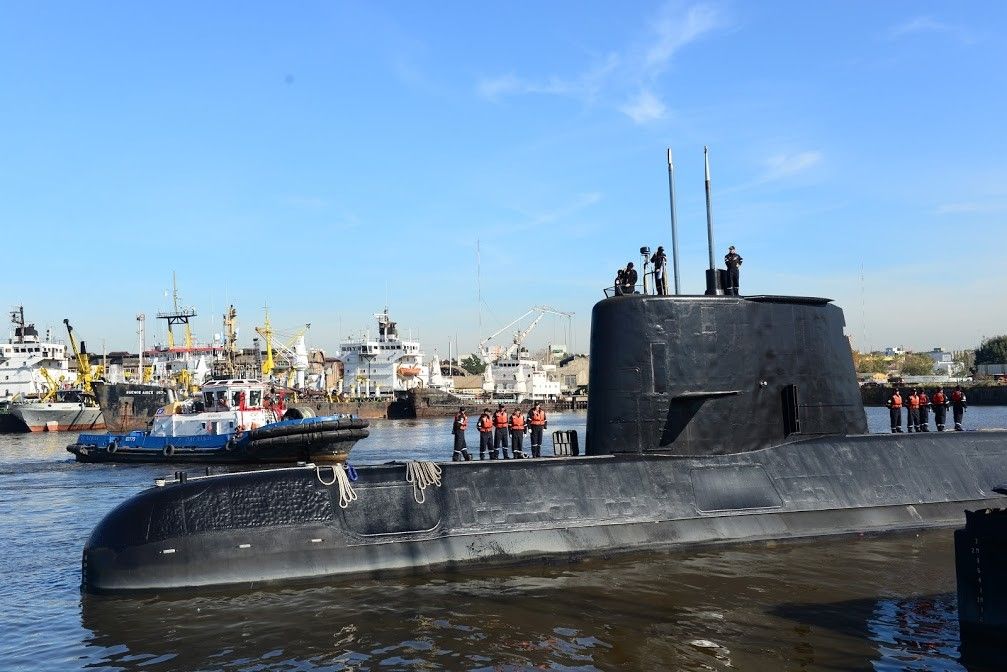 &nbsp; Il sottomarino argentino Ara San Juan&nbsp;