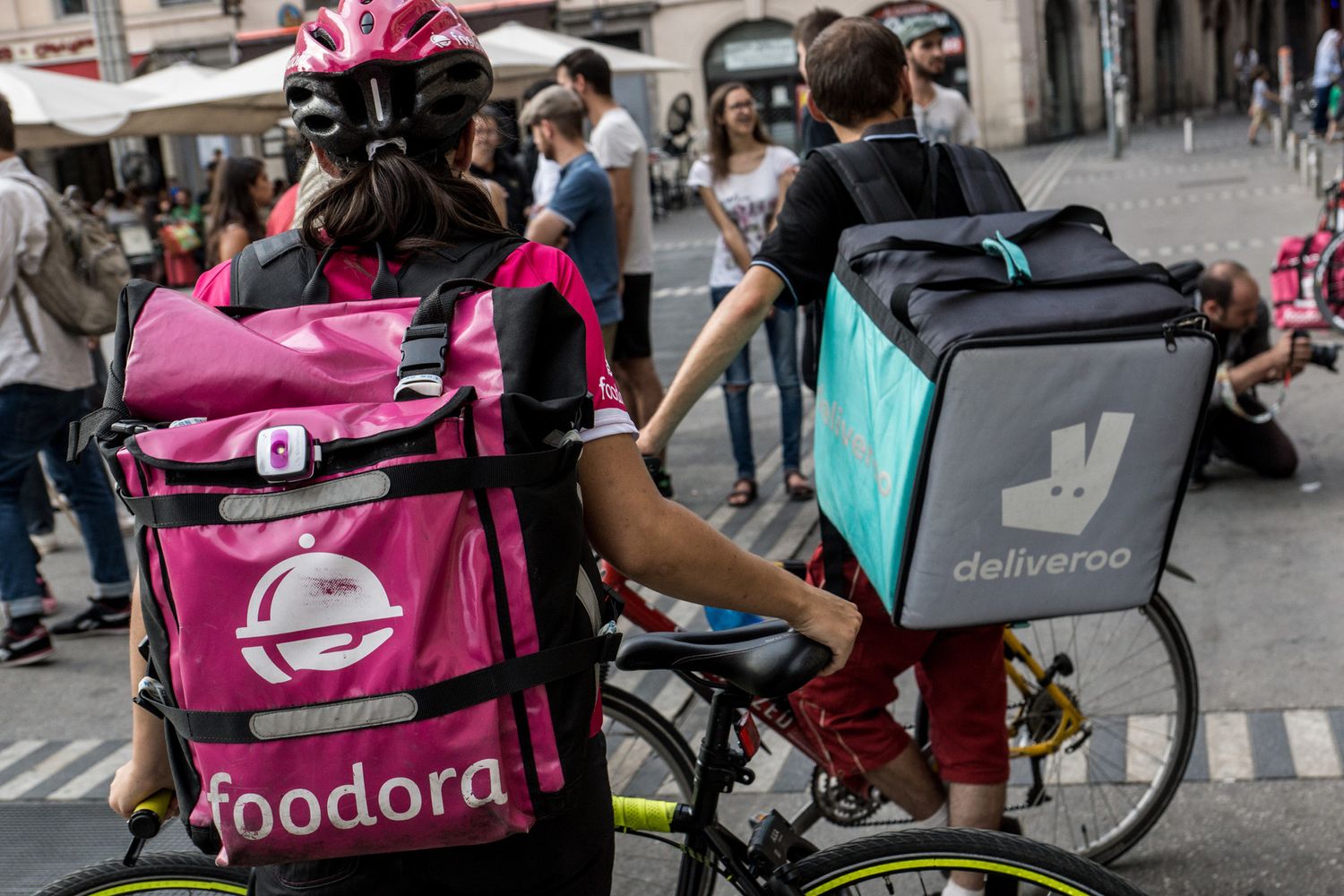 &nbsp;Foodora, Deliveroo