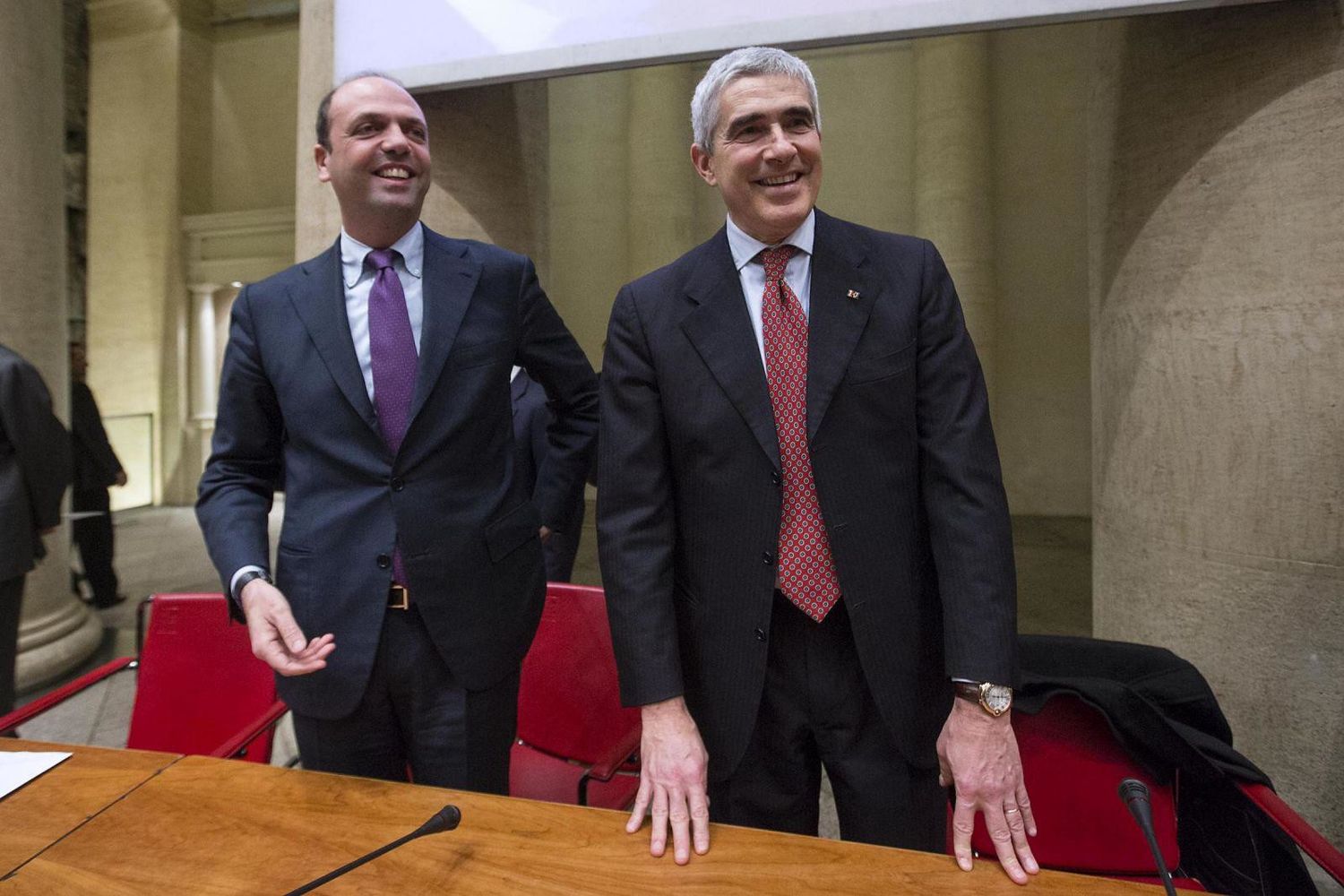 &nbsp;Alfano e Casini