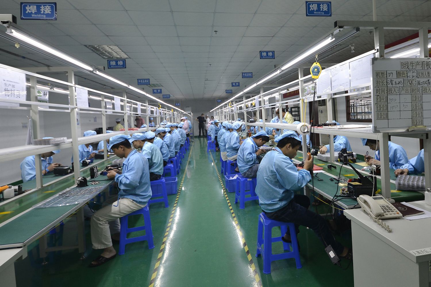 &nbsp;Fabbrica di prodotti Apple in Cina