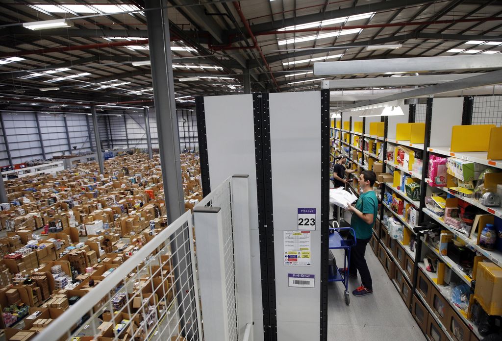 &nbsp;Stabilimento Amazon a nord di Londra&nbsp;