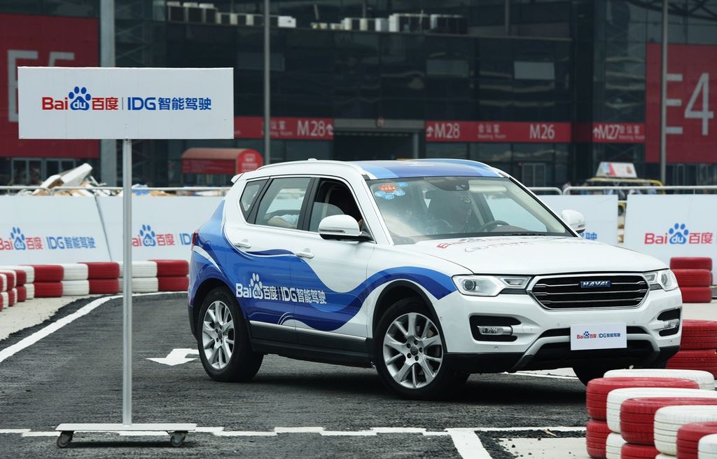 &nbsp;Auto senza conducente, Baidu&nbsp;
