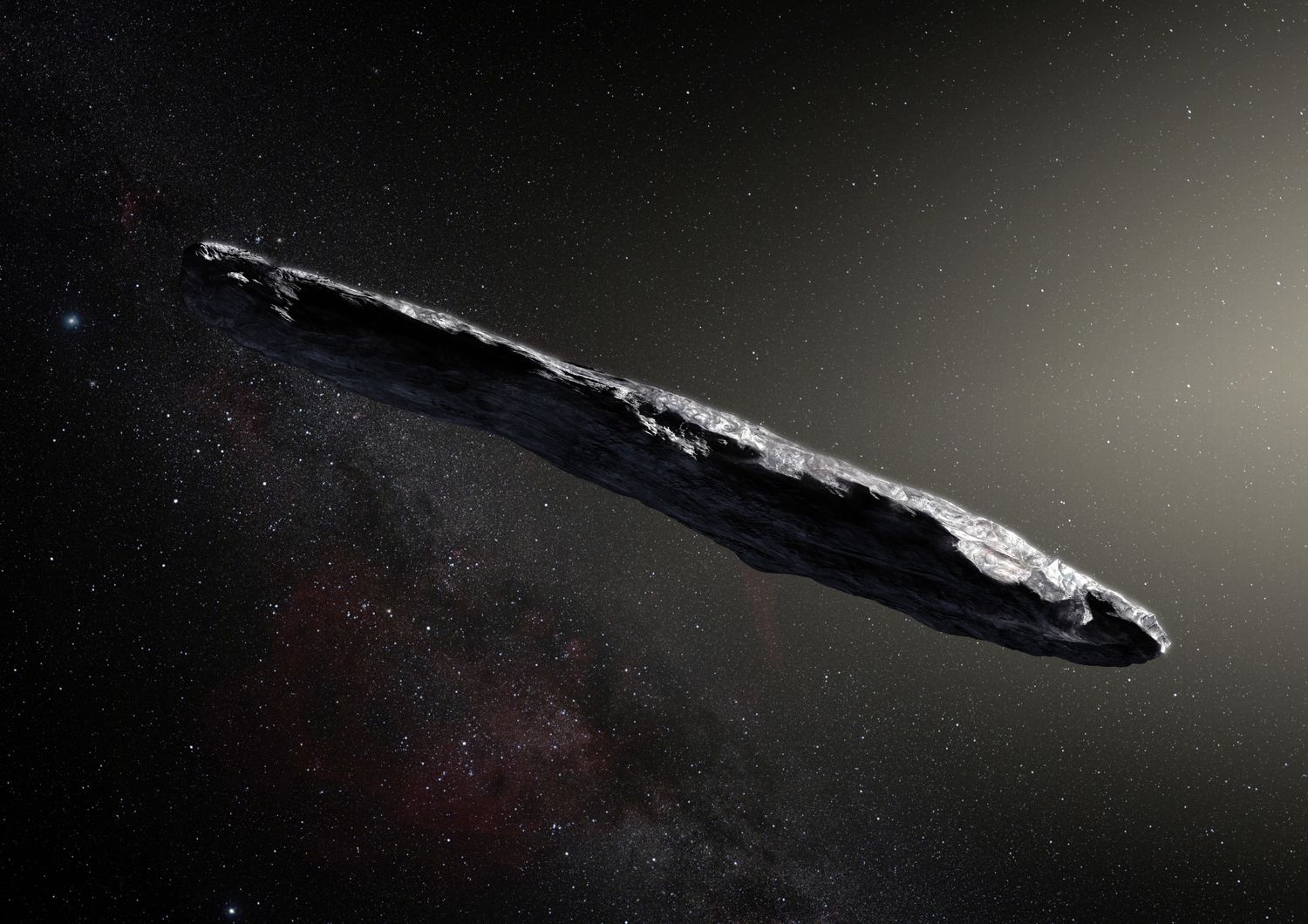 L&#39;asteroide-sigaro, messaggero dallo spazio interstellare
