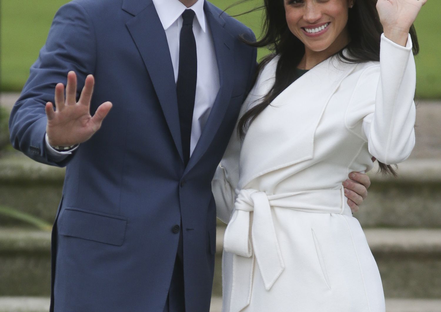 Il principe Harry e la fidanzata, l'attrice americana Meghan Markle