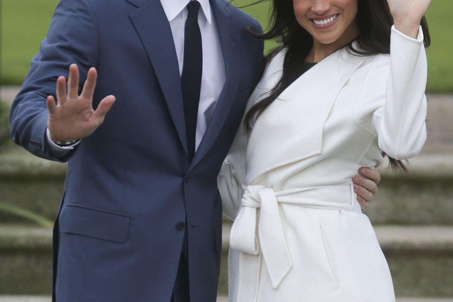 Il principe Harry e la fidanzata, l'attrice americana Meghan Markle