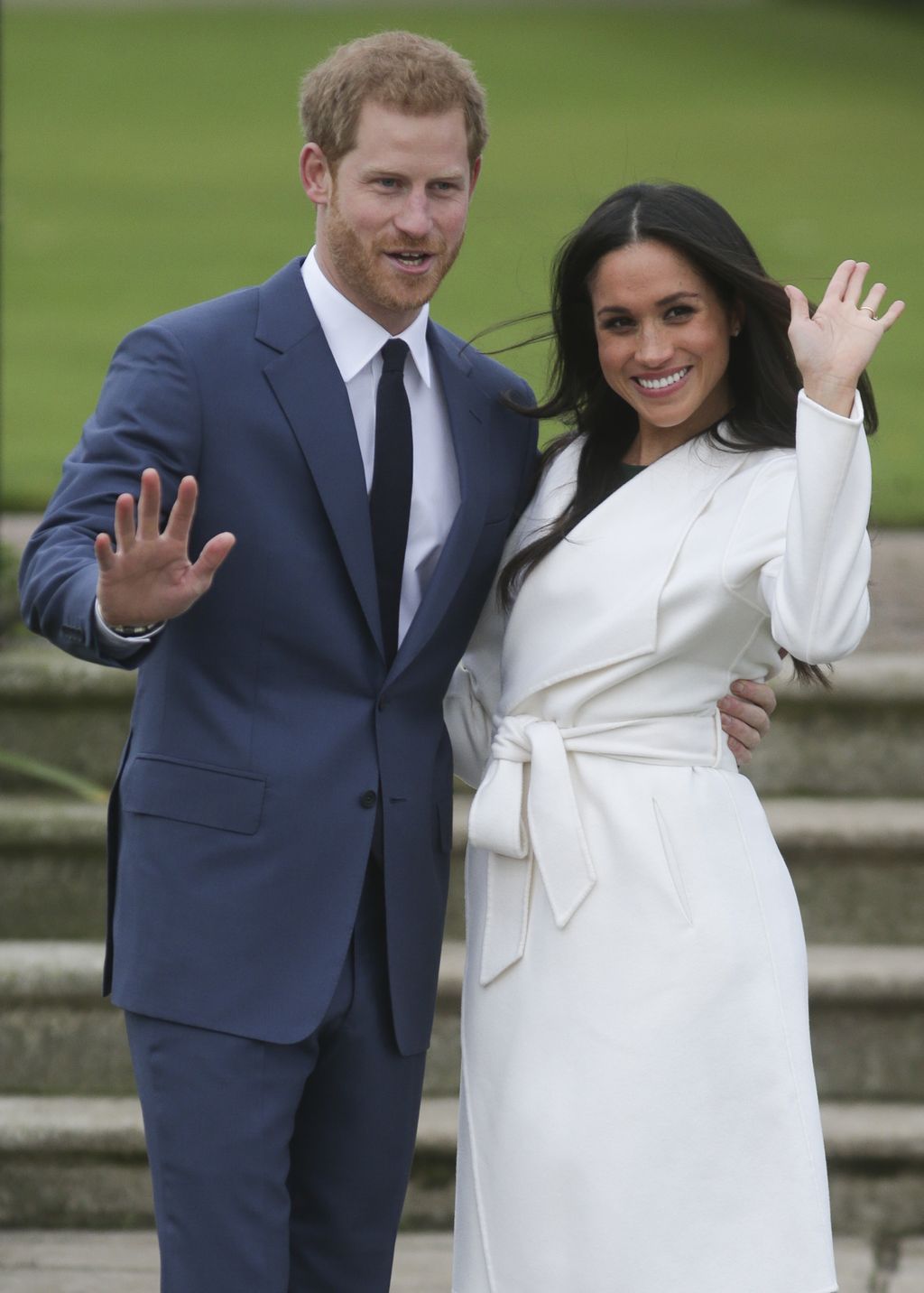 Il principe Harry e la fidanzata, l'attrice americana Meghan Markle