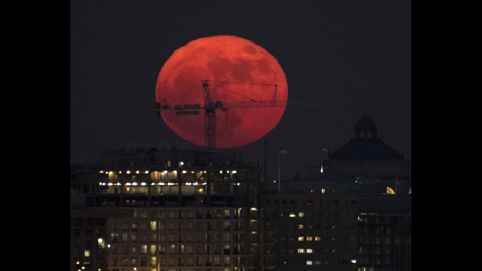 Super luna a Washington (AFP)&nbsp;