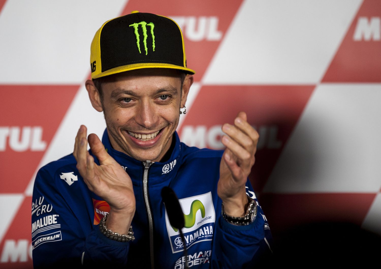 &nbsp;Valentino Rossi (Afp)