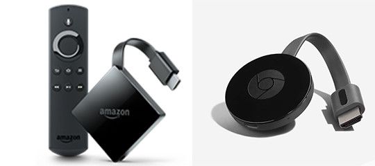 Fire Tv Amazon - Chromecast Google&nbsp;