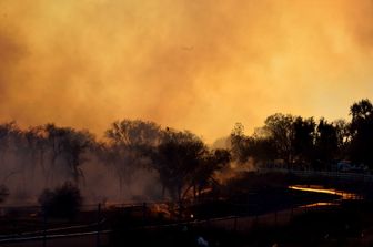 &nbsp;Incendi in California (Afp)