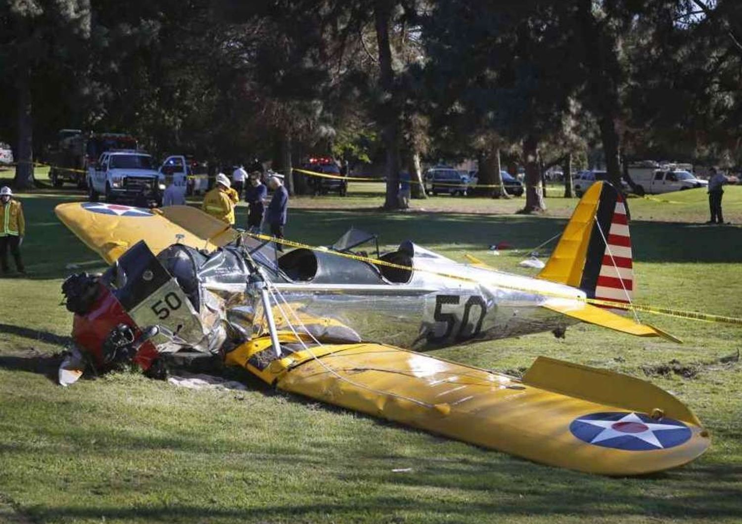 Harrison Ford cade con aereo Figlio, "malconcio ma sta bene"