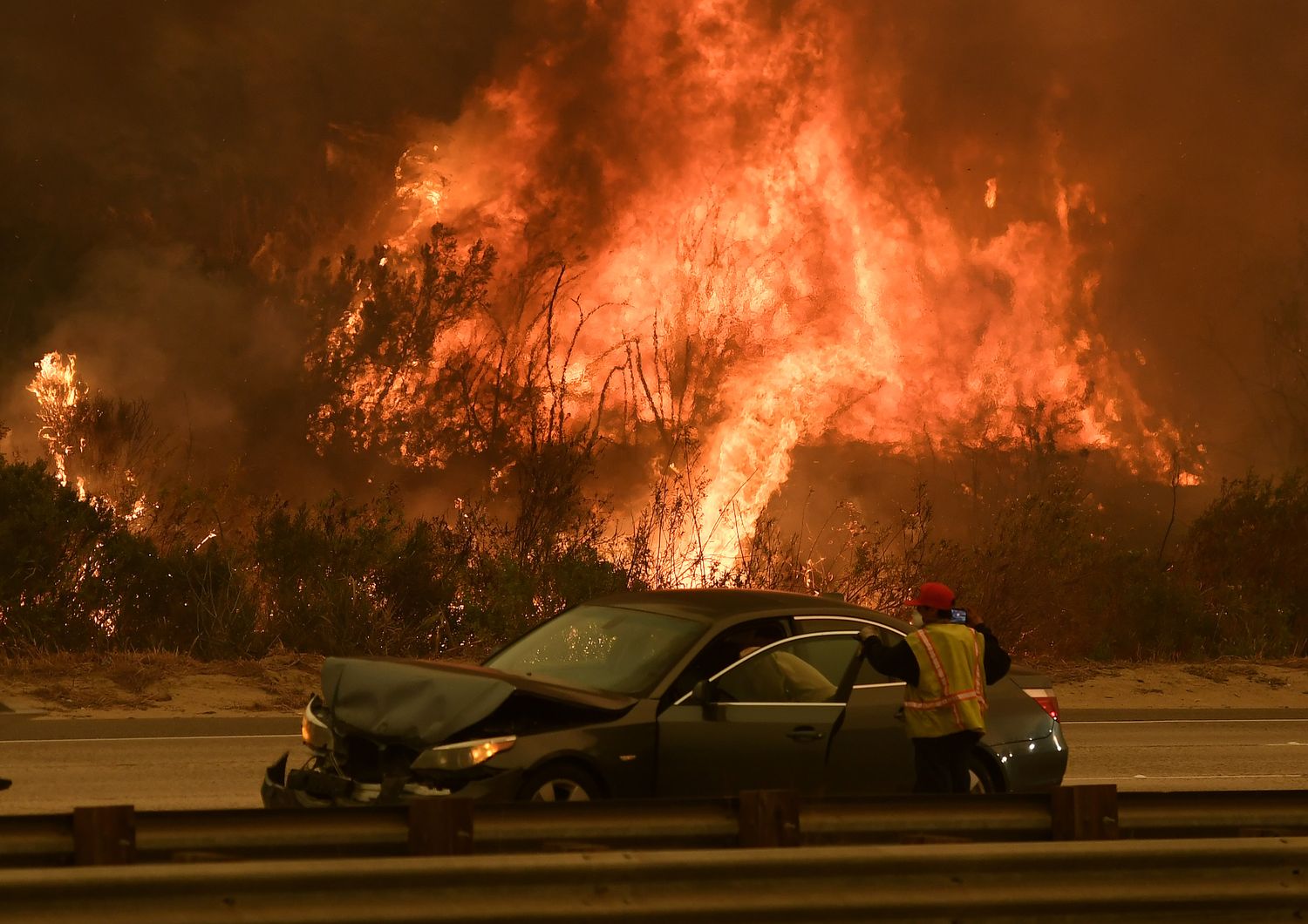 &nbsp;Incendi in California