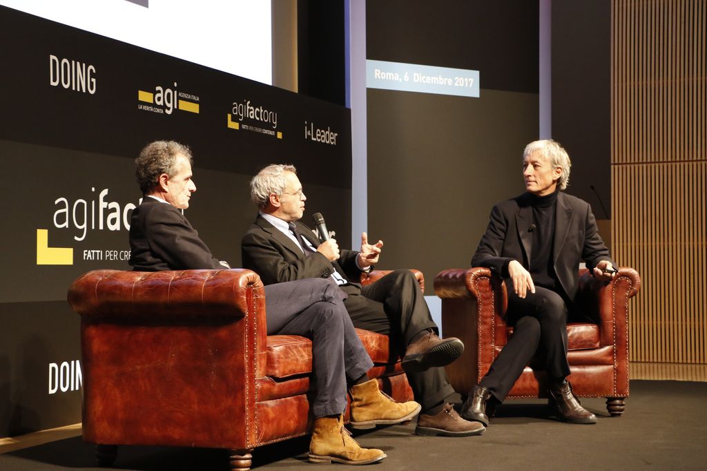 &nbsp;Pratellesi, Mentana e Luna alla presentazione dell'iLeader Index