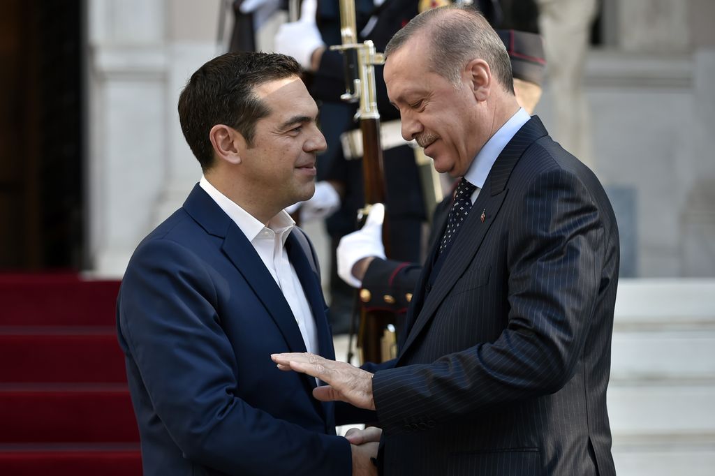 &nbsp;Tsipras riceve Erdogan ad Atene