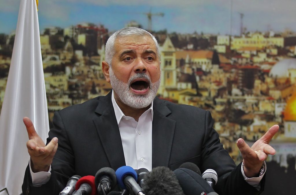 Il leader di Hamas, Ismail Haniyeh